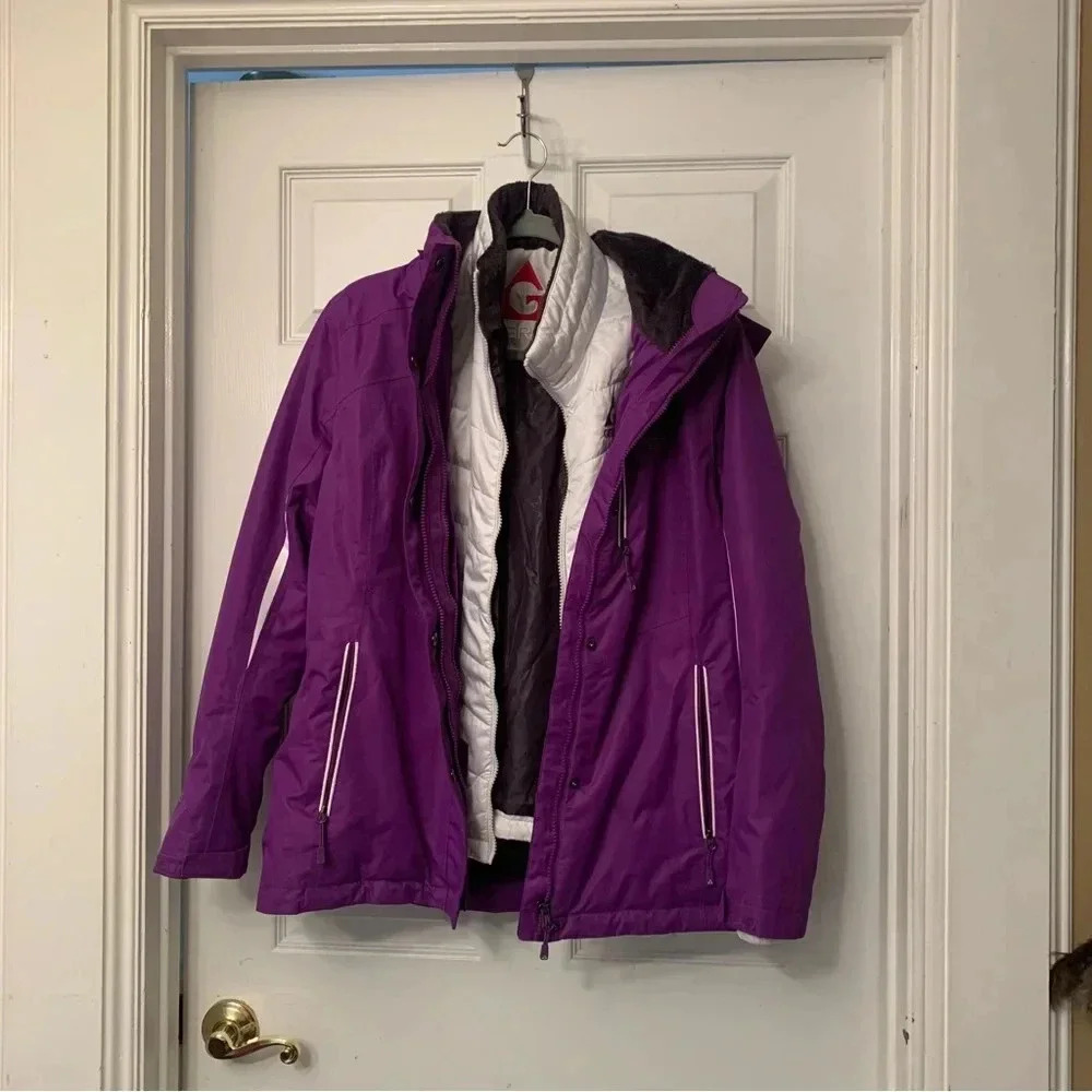 Gerry Ski Jacket, Large, Purple